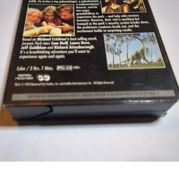 Lot of 2 VHS tape 1994 Jurassic park 1997 The lost world - Picture 7 of 13
